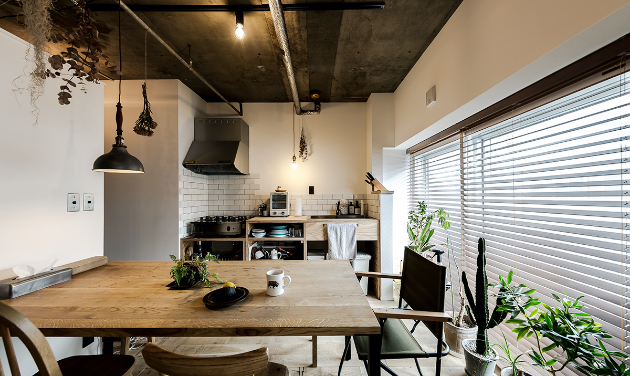 写真:ナチュラルヴィンテージテイストの家の一例