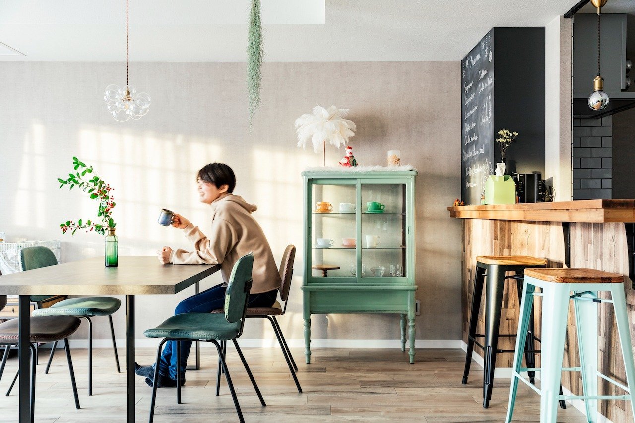 写真:J-リノベの施工事例(念願のDIY部屋で、思いっきり手づくりを楽しむ)