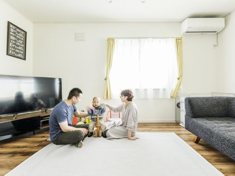 写真：J-リノベの施工事例（家を買うなら若いうちに決断。 DIYも加えて、家族がくつろぐお家になりました。）
