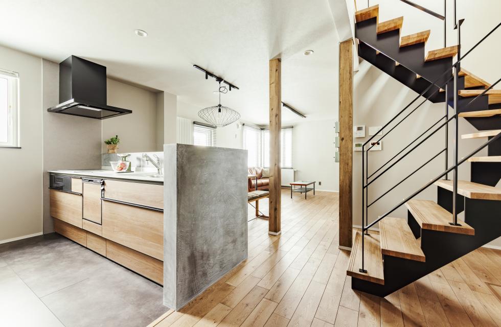 写真：J-リノベの施工事例（住まいの性能向上まで施したフルリノベーション）