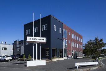 ジョンソンホームズ本社の様子(1)